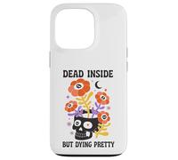 Dead Inside But Dying Pretty Halloween Boho Case for iPhone 13 Pro