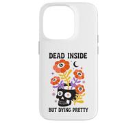 Dead Inside But Dying Pretty Halloween Boho Case for iPhone 14 Pro