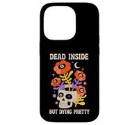 Dead Inside But Dying Pretty Halloween Boho Case for iPhone 14 Pro