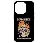 Dead Inside But Dying Pretty Halloween Boho Case for iPhone 14 Pro