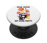 Dead Inside But Dying Pretty Halloween Boho PopSockets Adhesive PopGrip