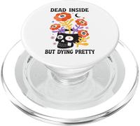 Dead Inside But Dying Pretty Halloween Boho PopSockets PopGrip for MagSafe