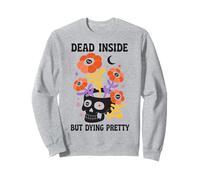 Dead Inside But Dying Pretty Halloween Boho Sweatshirt