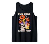 Dead Inside But Dying Pretty Halloween Boho Tank Top