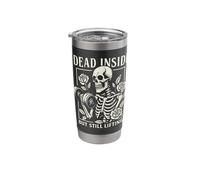 Dead Inside But Still Lifting Stainless Steel Insulated Tumbler