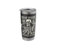 Dead Inside But Still Lifting Stainless Steel Insulated Tumbler