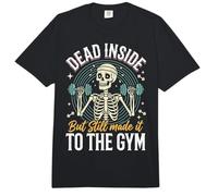 Dead Inside But Still Made It to The Gym Comfort Colors Adult Heavyweight T-Shirt