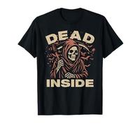 Dead Inside Grim Reaper The Angel Of Death Soul Collector T-Shirt