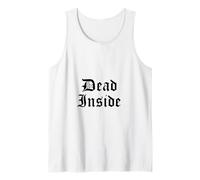 Dead Inside in Old German Writing, Tot Inside T-Shirt Tank Top