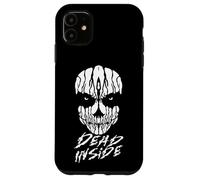 Dead Inside Skull Face Dark Horror Gothic Graphic Art Case for iPhone 11