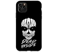 Dead Inside Skull Face Dark Horror Gothic Graphic Art Case for iPhone 11 Pro Max