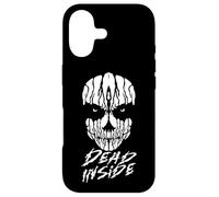 Dead Inside Skull Face Dark Horror Gothic Graphic Art Case for iPhone 17