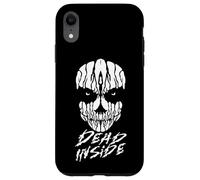 Dead Inside Skull Face Dark Horror Gothic Graphic Art Case for iPhone XR