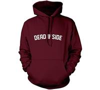 Dead Inside Unisex Hoodie - Maroon XXX-Large