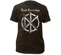 Dead Kennedys Band Distressed Old English Logo Adult Fitted Jersey T-Shirt Tee