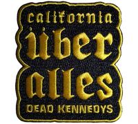 Dead Kennedys California Uber Alles Yellow Woven Patch One Size