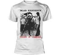Dead Kennedys 'Holiday in Cambodia' (White) Men T-Shirt Size 3XL