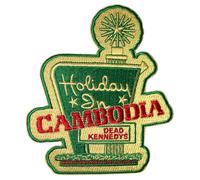 Dead Kennedys Holiday in Cambodia Woven Patch One Size