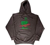 Dead Kennedys Hoodie Holiday in Cambodia Band Logo Official Unisex Grey Pullover M