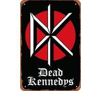 Dead Kennedys Logo Plaque Poster Metal Tin Sign 8" x 12" Vintage Retro Wall Decor