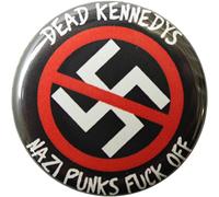 Dead Kennedys - Punks F!ck Off - 1.25" Round Button