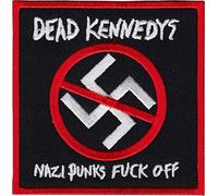 Dead Kennedys - Punks F!ck Off - Embroidered Iron on Patch