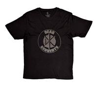 Dead Kennedys T Shirt Circle Hi-Build Band Logo Official Unisex Black XXL