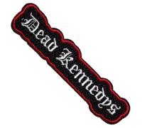 Rock Off officially licensed products Dead Kennedys Text Logo Cut Out Woven Patch One Size