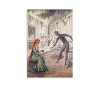 Dead Leaves by Remedios Varo ART PRINT Canvas Art Poster And Wall Art Picture Print Modern Family Decor Posters 12x18inch(30x45cm)