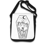 Dead Lovers Under The Moon Shoulder Bag White