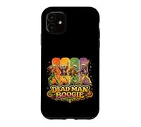 Dead Man Boogie Dancing Skeleton Retro Halloween Case for iPhone 11