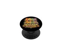 Dead Man Boogie Dancing Skeleton Retro Halloween PopSockets Adhesive PopGrip