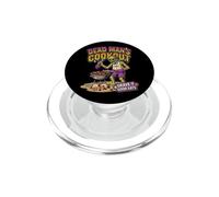 Dead Man's Cookout Funny Zombie Grill Beach Chef Halloween PopSockets PopGrip for MagSafe