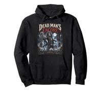 Dead Mans Encore Halloween Rock Band Pullover Hoodie