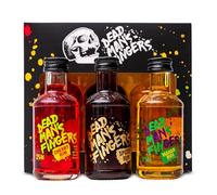 Dead Mans Fingers Rum Gift Set - Spiced, Cherry & Mango Flavoured, Mini Alcohol Bottles x3 5cl - Rum Miniatures, Birthday Gifts for Men, Dad Gifts, Boyfriend, Christmas