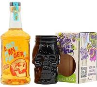 Dead Man's Fingers Rum - Includes Skull Glass (70cl, Golden Spiced)