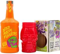 Dead Man's Fingers Rum - Includes Skull Glass (70cl, Pineapple Rum)