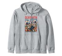 Dead Men Pay No Taxes - Día de los Muertos Libertarian Zip Hoodie