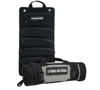 Dead On Tools Heavy Duty 24 oz. Canvas Zippered Tool Roll, Black, One Size