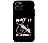 Dead Opossum Faking Death Possum Fake it till you make it Case for iPhone 11 Pro Max