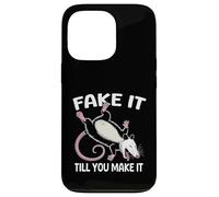 Dead Opossum Faking Death Possum Fake it till you make it Case for iPhone 13 Pro