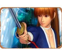 Dead Or Alive, Dead Or Alive 2 Ultimate Game Poster Vintage Tin Sign Home Wall Decor Bar Cafe Metal Sign Plaque 12 x 8 Inch
