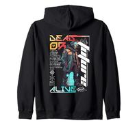 Dead Or Alive Future Cyberpunk Graphic Zip Hoodie