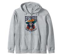 Dead Pancreas Society Diabetes Awareness Sugar Skull Club Zip Hoodie