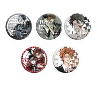 Dead Plates Badges Game Figure Tinplate Badge Pins Decorations - Multicolore 58mm 5 Pieces