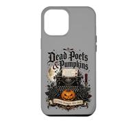 Dead Poets and Pumpkins Poetcore Reading Halloween Case for iPhone 12 Pro Max