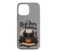 Dead Poets and Pumpkins Poetcore Reading Halloween Case for iPhone 13 Pro Max