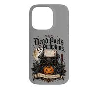 Dead Poets and Pumpkins Poetcore Reading Halloween Case for iPhone 14 Pro