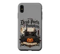 Dead Poets and Pumpkins Poetcore Reading Halloween Case for iPhone XS Max