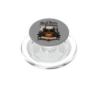 Dead Poets and Pumpkins Poetcore Reading Halloween PopSockets PopGrip for MagSafe